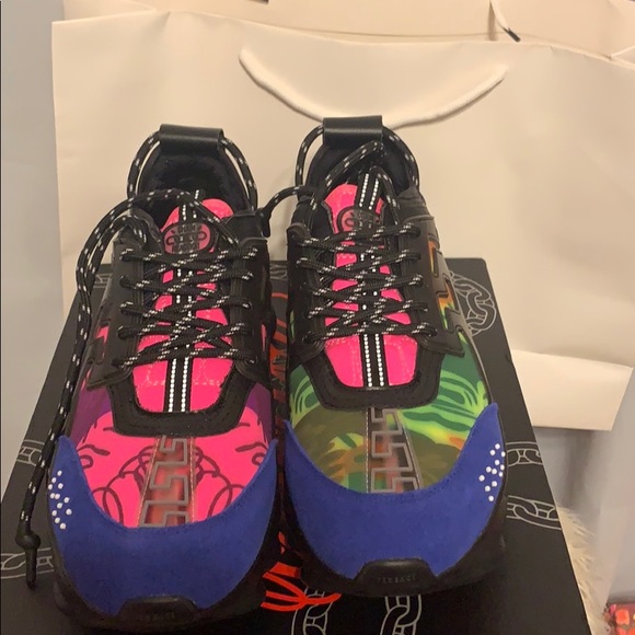 versace sneakers multicolor